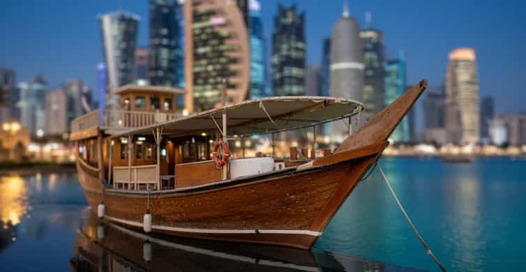 City Tour with BBQ Dinner and Dhow Boat Ride